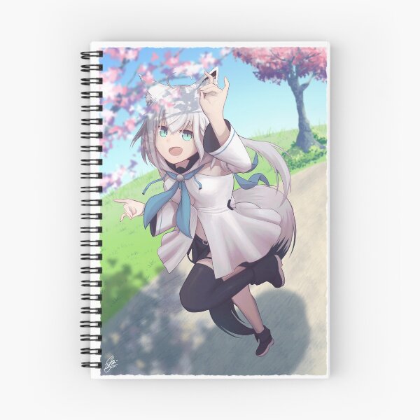Item preview, Hololive Shirakami Fubuki Poster designed and sold by kevinza.