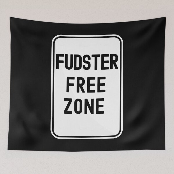 Item preview, FUDster FREE ZONE designed and sold by Cryptohaven.