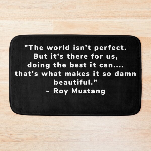 Item preview, Roy Mustang - Quote  designed and sold by Epicanimequotes.