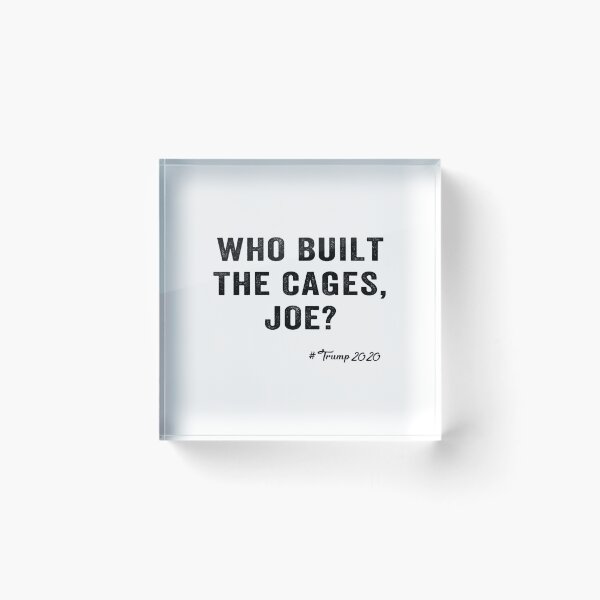 Item preview, Who Built The Cages, Joe? designed and sold by AnimaLovers.