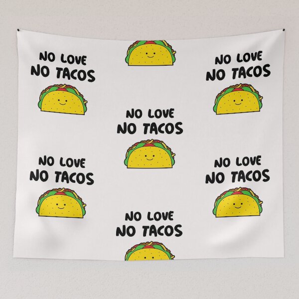 Item preview, No Love No Tacos  designed and sold by JohnnyTaco.