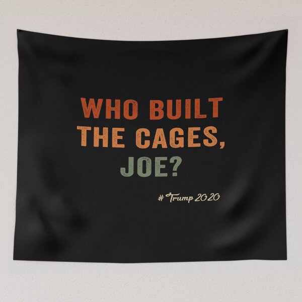 Item preview, Who Built The Cages, Joe? designed and sold by AnimaLovers.