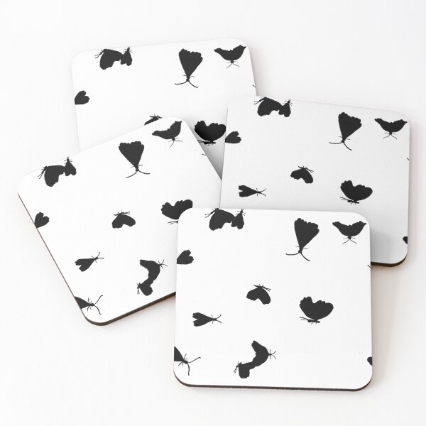 Item preview, Winged Things - Black on White designed and sold by blackheart creations.
