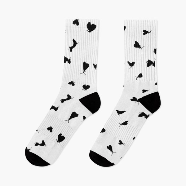 Item preview, Winged Things - Black on White designed and sold by blackheart creations.