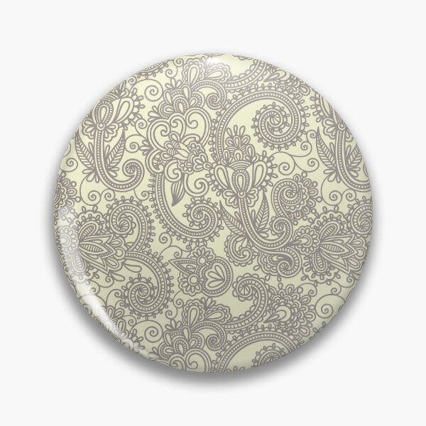 Item preview, Floral Eastern Pattern, Brown & Cream  designed and sold by Creative 1111.