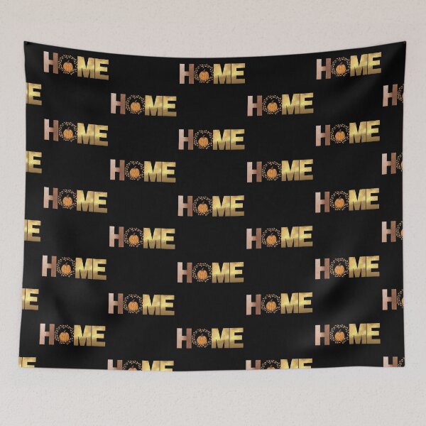 Item preview, Home Farmhouse Fall Gold Foil Wreath  designed and sold by Drnksuzys.