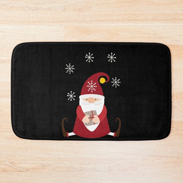 Artikelvorschau, Gnome Weihnachten Little Cute Red Snow Falling Gnome entworfen und verkauft von MiscelChr.