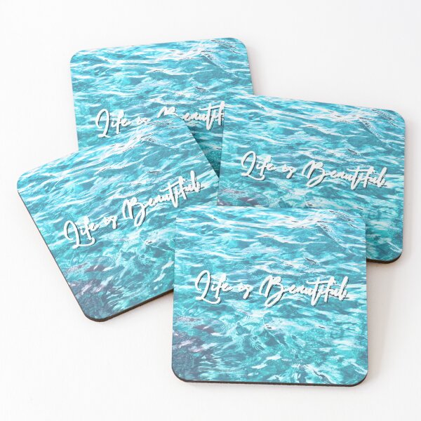 Item preview, Blue Water Ocean  Life is Beautiful designed and sold by Samsdesignshop.