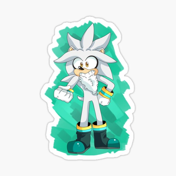 shadow sonic and silver the hedgehog pixel art  Sticker by LuisDiazZ