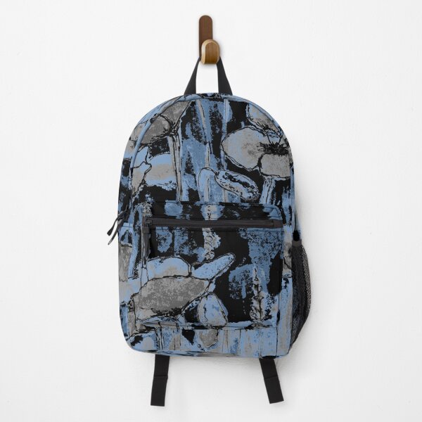 Item preview, Abstract blue poppy fields design. designed and sold by LaBellCreative.
