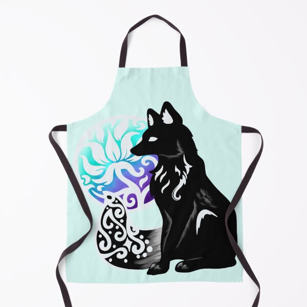Item preview, Floral Black Fox designed and sold by Lady-Lilac.
