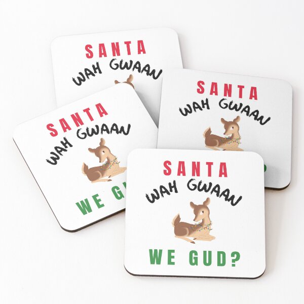Item preview, Wah Gwaan Santa, Funny Jamaican Christmas designed and sold by Spiritualish.