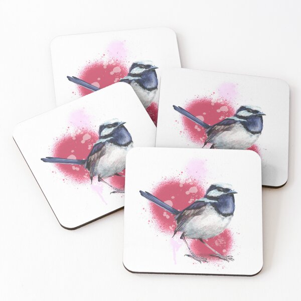 Item preview, Sonia the Superb Fairy Wren designed and sold by Birds4Kicks.