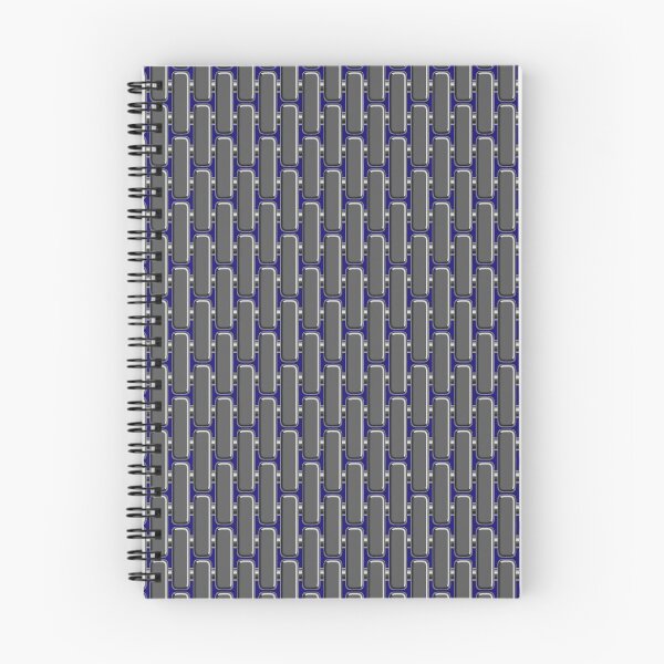 Item preview, Steel Link Mesh Pattern Navy Blue Background  designed and sold by pbstylesetters.