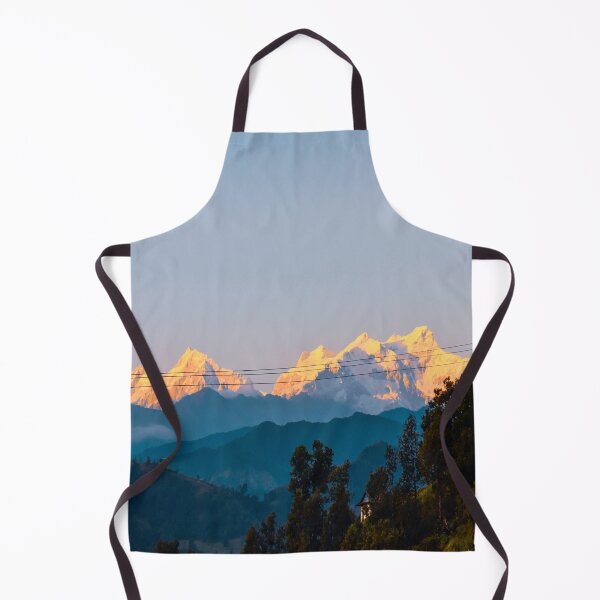 Item preview, Snowy blue mountain view designed and sold by Mariolangstieh.