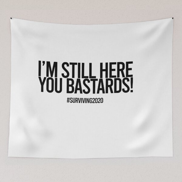 Item preview, Still Here designed and sold by Color Me F*@k!ng Happy.