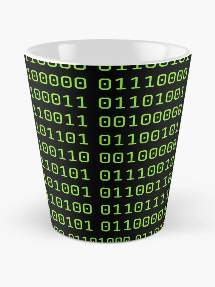 Thumbnail 2 of 4, Coffee Mug, High tech binary code designed and sold by SparkleJimmy.