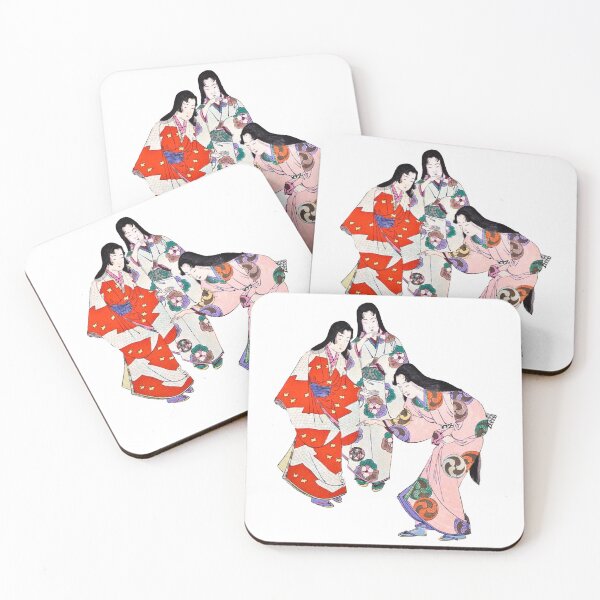 Item preview, Three Japanese Women designed and sold by InconstantMoon.