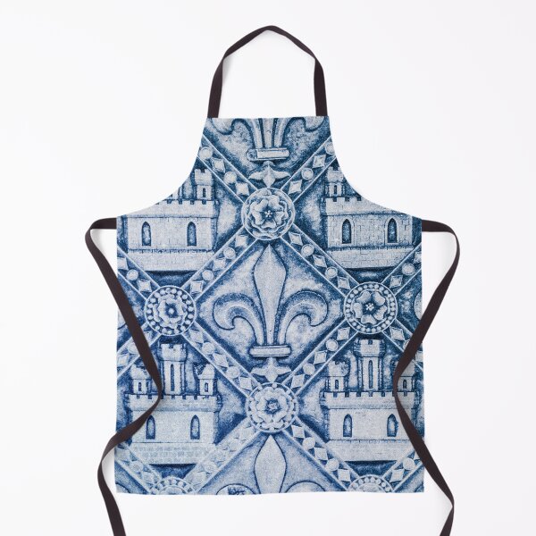 Item preview, Fleur de Lis in Blue designed and sold by Patricia L. Walker.