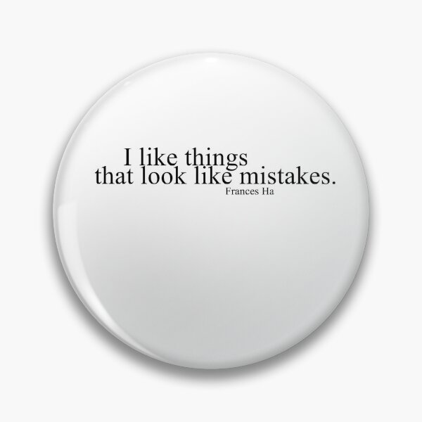 Item preview, "Mistakes" Film Quote designed and sold by thefilmmagazine.