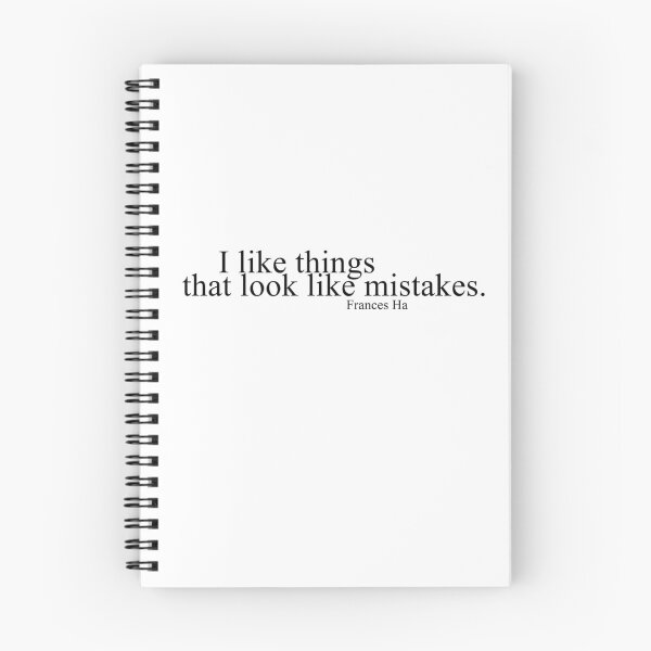 Item preview, "Mistakes" Film Quote designed and sold by thefilmmagazine.