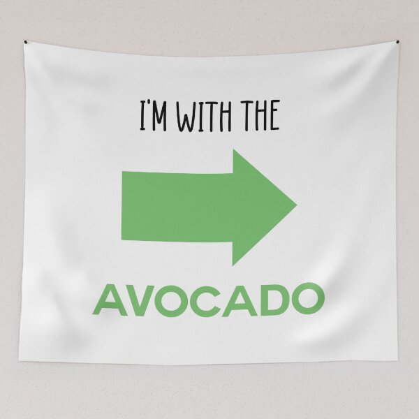 Item preview, im with the avocado designed and sold by Bella's Merch.