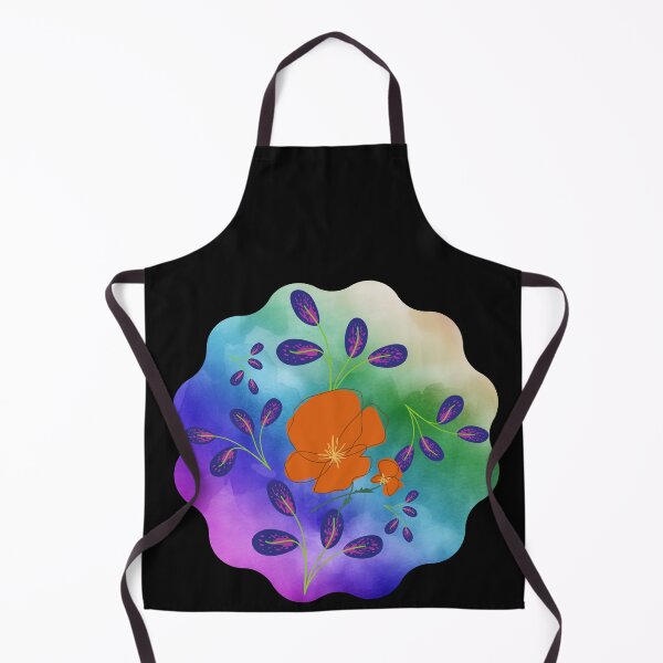 Item preview, Watercolor Bright Leaves Floating Colors Abstract designed and sold by Drnksuzys.