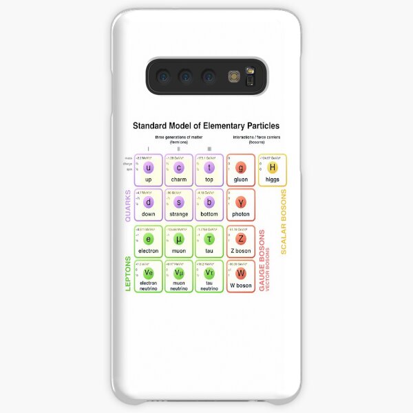 Physics - Standard Model of Elementary Particles - Physicist Samsung Galaxy Snap Case