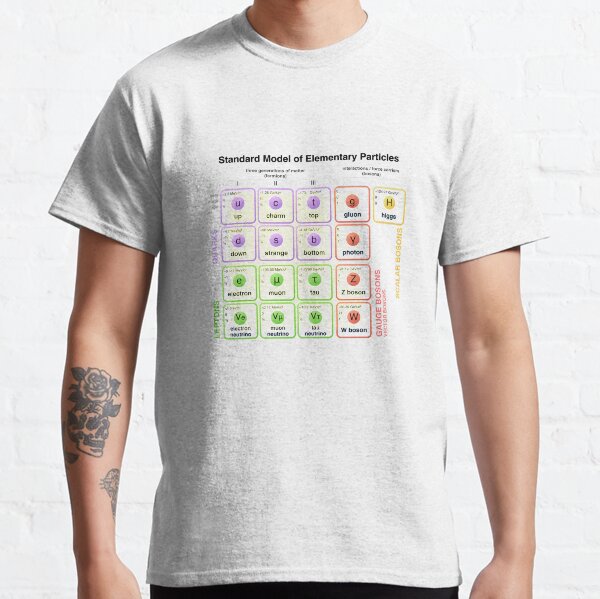 Physics - Standard Model of Elementary Particles - Physicist Classic T-Shirt