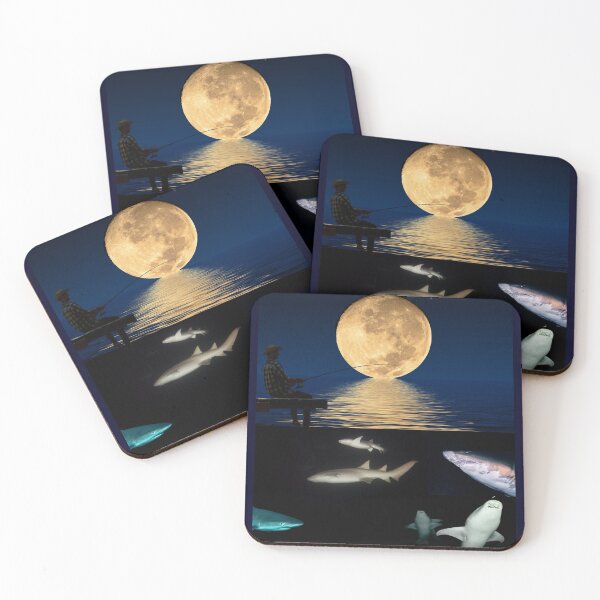 Item preview, Moon Light Fishing  designed and sold by MuscleCarTs.