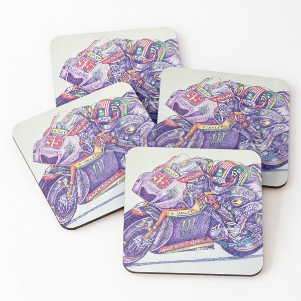 Item preview, Ballpoint Sketching Painting MotoGP 55 Hafiz Syahrin designed and sold by GaalArt.