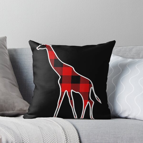 Aperçu de l'œuvre T-shirt de cadeau de famille assorti de ruminant à carreaux de buffle rouge de girafe créée et vendue par CharlieWarren.