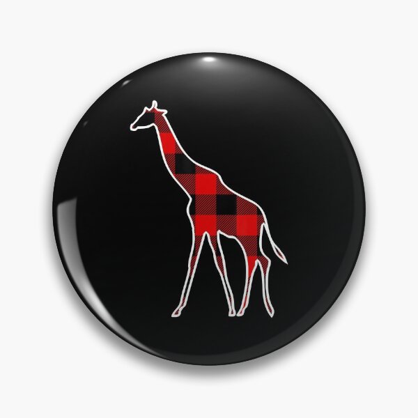 Item preview, Giraffe Red Buffalo Plaid Ruminant Matching PJ Family Gift T-Shirt designed and sold by CharlieWarren.