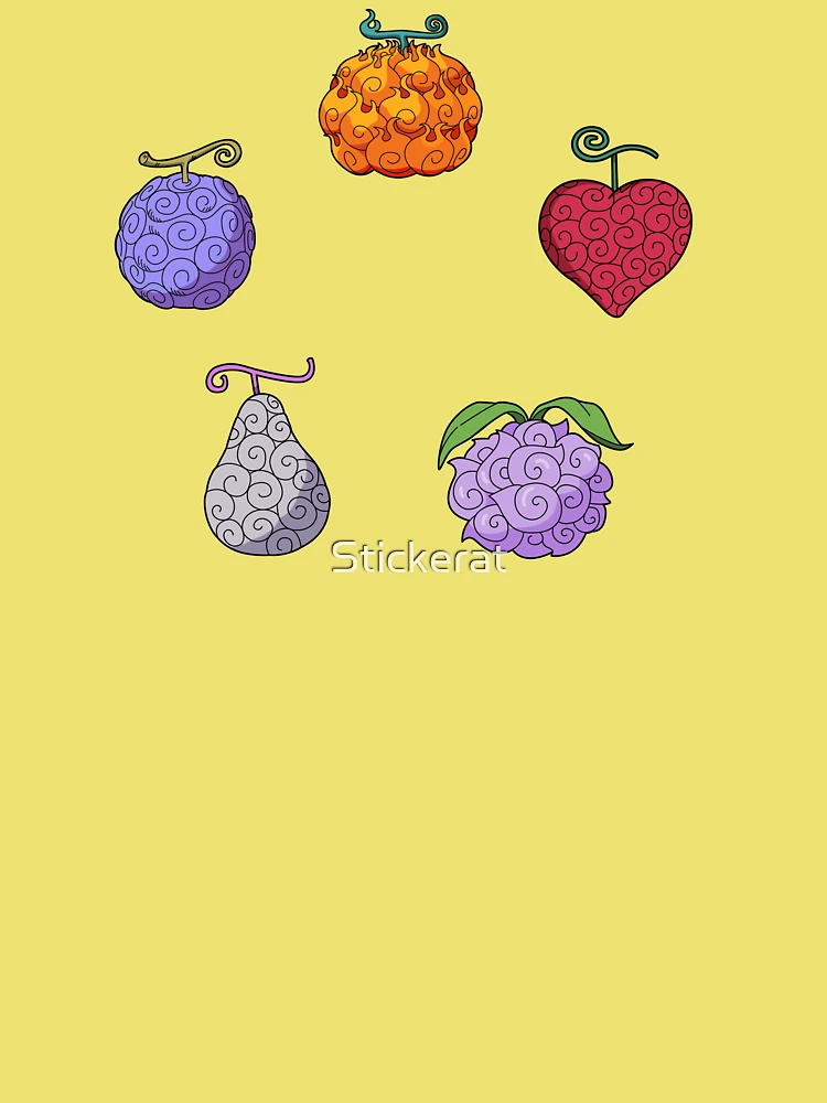 One Piece Devil Fruits : r/PixelArt