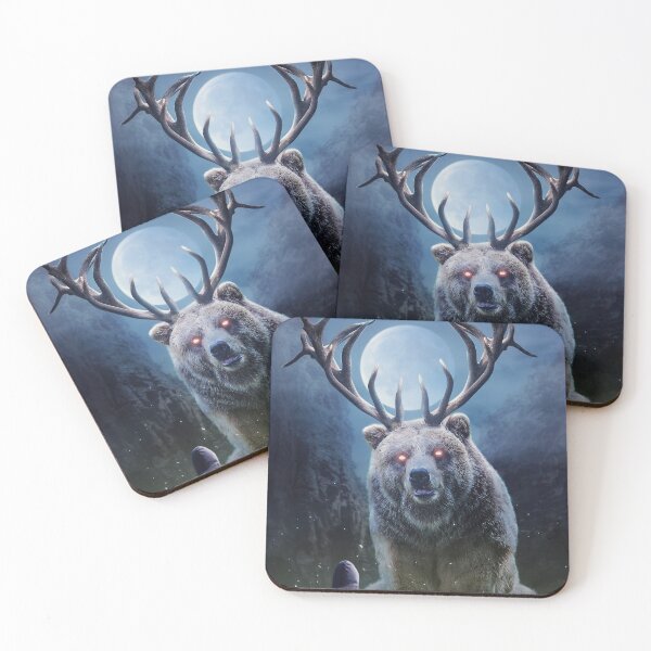 Item preview, bear with horns designed and sold by Ethereal Designs.