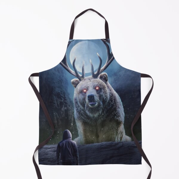 Item preview, bear with horns designed and sold by Ethereal Designs.