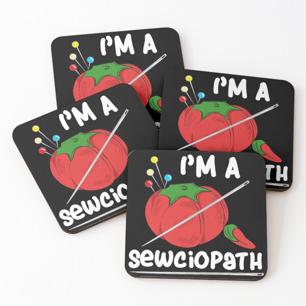 Item preview, I'M A Sewciopath - Funny Sewing Quilting HumorI'm a SEWciopath designed and sold by Charles Brian.