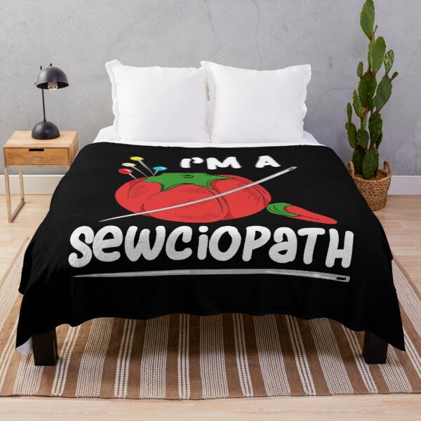 Item preview, I'M A Sewciopath - Funny Sewing Quilting HumorI'm a SEWciopath designed and sold by Charles Brian.