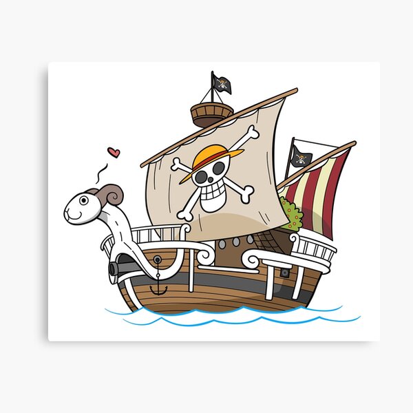 one piece going merry ship Art Board Print for Sale by Zoro3