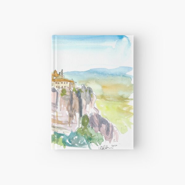 Item preview, Meteora Cloister on Rock in Greece designed and sold by artshop77.