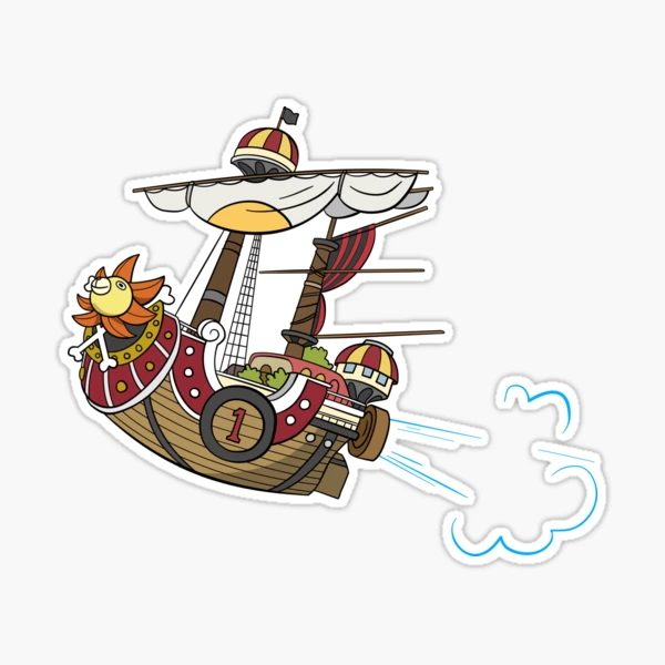 thousand sunny Sticker by joy-boy92