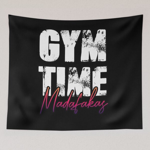 Item preview, Gym Time Madafakas Red Orange designed and sold by arendbotha.