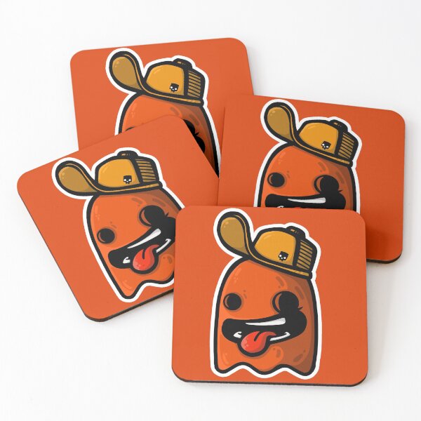 Item preview, Ghost in orange cap with white designed and sold by manuvila.