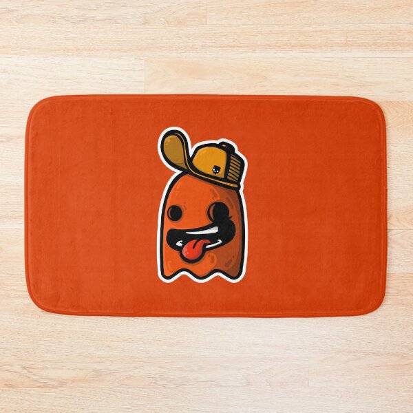 Item preview, Ghost in orange cap with white designed and sold by manuvila.