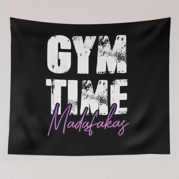 Item preview, Gym Time Madafakas Pink designed and sold by arendbotha.