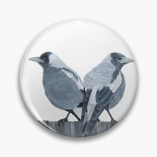 Item preview, Baby Magpies designed and sold by Nicole Grimm-Hewitt.