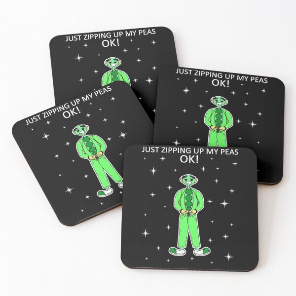 Item preview, Christmas Gift Vegan Funny Peas Art Design designed and sold by vineeth.