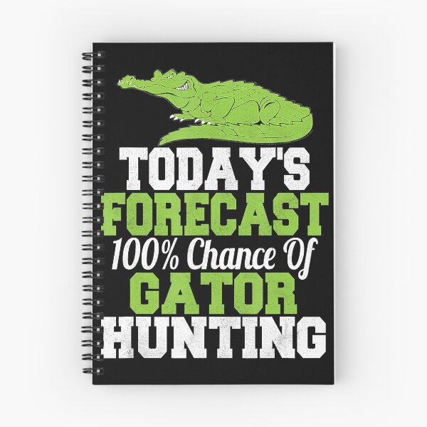 Item preview, Gator Hunting Weather Forecast T-Shirt For Alligator Hunters designed and sold by GrahamWalsh.