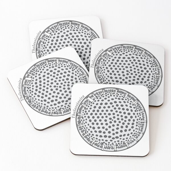 Item preview, Diatom - Thalassiosira (scientific) designed and sold by DiatomsATTACK.