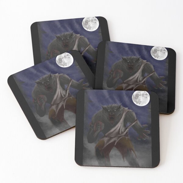 Item preview, Werewolf under the moon designed and sold by Jesse Lavergne.